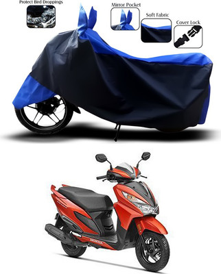 SEBONGO Two Wheeler Cover for Honda(Grazia, Blue)