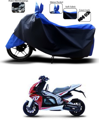 ANTHUB Two Wheeler Cover for TVS(Blue)