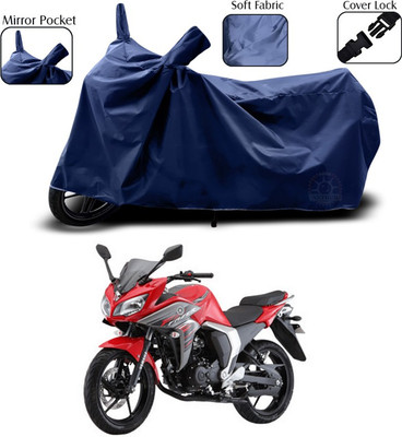 SEBONGO Two Wheeler Cover for Yamaha(Fazer, Blue)