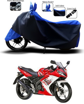 ANTHUB Two Wheeler Cover for Yamaha(YZF R15 S, Blue)