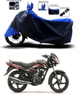 SEBONGO Two Wheeler Cover for TVS(Sport, Blue)