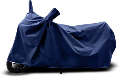 AutoRash Waterproof Two Wheeler Cover for Bajaj(Platina 100 DTS-i, Blue)