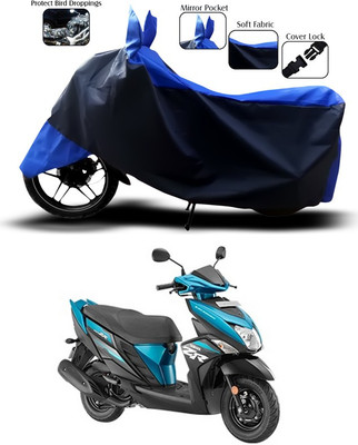 SEBONGO Two Wheeler Cover for Yamaha(Cygnus Ray ZR, Blue)