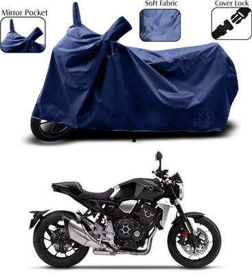 ANTHUB Two Wheeler Cover for Honda(Blue)