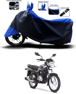 AUTOCAD Waterproof Two Wheeler Cover for Bajaj(Blue)
