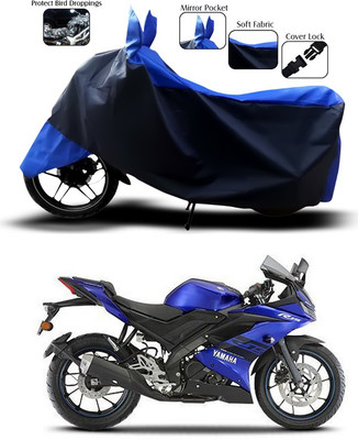 ANTHUB Two Wheeler Cover for Yamaha(YZF R15 S, Blue)