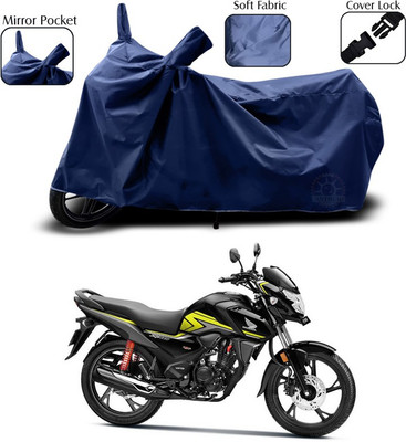 SEBONGO Two Wheeler Cover for Honda(Blue)