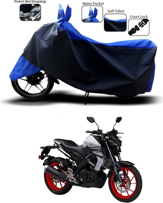 ANTHUB Waterproof Two Wheeler Cover for Yamaha(MT 15, Blue)