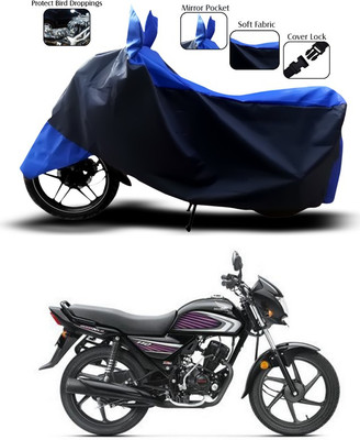 ANTHUB Waterproof Two Wheeler Cover for Honda(Dream Neo, Blue)