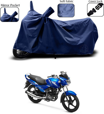ANTHUB Two Wheeler Cover for TVS(Star City Plus, Blue)