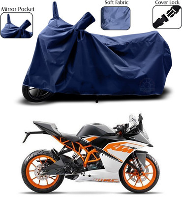 SEBONGO Two Wheeler Cover for KTM(RC 200, Blue)