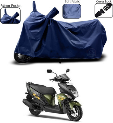 ANTHUB Two Wheeler Cover for Yamaha(Ray ZR, Blue)