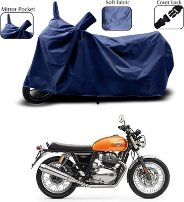 ANTHUB Two Wheeler Cover for Royal Enfield(Classic 350, Blue)