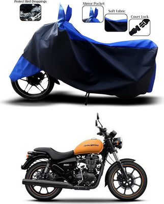 ANTHUB Two Wheeler Cover for Royal Enfield(Thunderbird 500, Blue)
