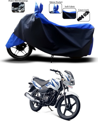 ANTHUB Two Wheeler Cover for TVS(Sport, Blue)