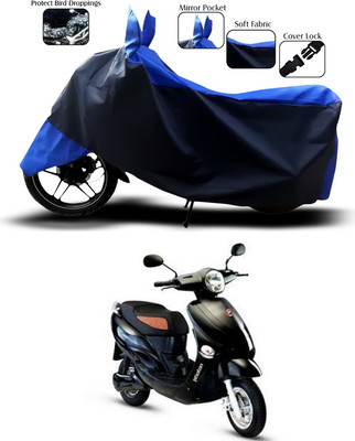SEBONGO Two Wheeler Cover for Hero(Electric Photon, Blue)