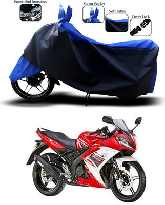 ANTHUB Two Wheeler Cover for Yamaha(R15 s, Blue)