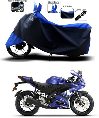 ANTHUB Two Wheeler Cover for Yamaha(YZF R15 S, Blue)