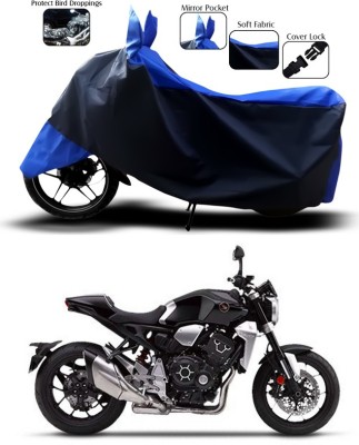 ANTHUB Two Wheeler Cover for Honda(Blue)