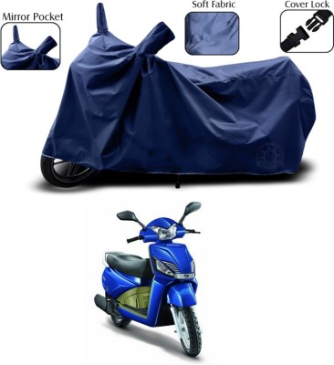 ANTHUB Two Wheeler Cover for Mahindra(Gusto, Blue)