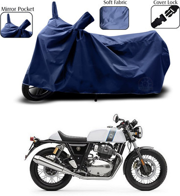 ANTHUB Two Wheeler Cover for Royal Enfield(Continental GT 650, Blue)