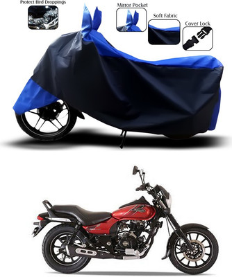 ANTHUB Waterproof Two Wheeler Cover for Bajaj(Avenger 180 Street, Blue)