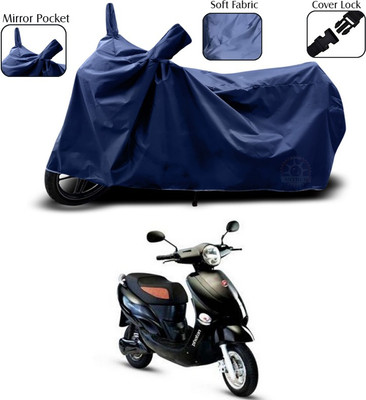 ANTHUB Two Wheeler Cover for Hero(Electric Photon, Blue)