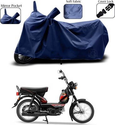 SEBONGO Two Wheeler Cover for TVS(XL 100, Blue)