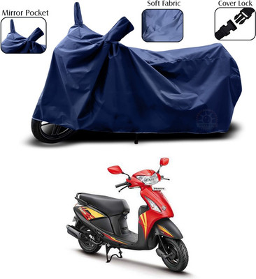 THE REAL ARV Waterproof Two Wheeler Cover for Hero(Pleasure, Blue)