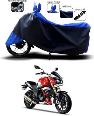 ANTHUB Waterproof Two Wheeler Cover for Mahindra(Mojo, Blue)