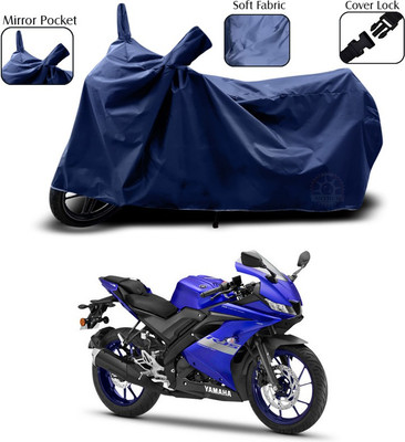 ANTHUB Two Wheeler Cover for Yamaha(YZF R15 S, Blue)
