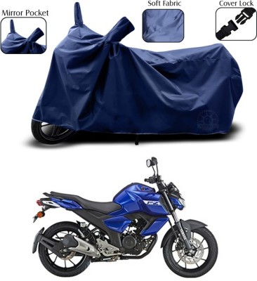 SEBOMGO Two Wheeler Cover for Yamaha(FZ, Blue)