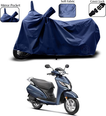 ANTHUB Two Wheeler Cover for Honda(Activa 125, Blue)