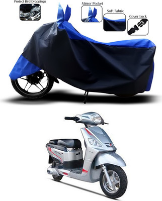 AUTOCAD Waterproof Two Wheeler Cover for Hero(Electric NYX e5, Blue)