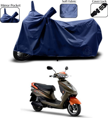 SEBONGO Two Wheeler Cover for Okinawa(Blue)