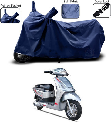 SEBOMJO Waterproof Two Wheeler Cover for Hero(Electric NYX e5, Blue)