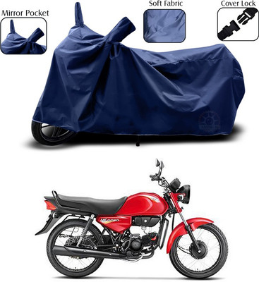 ANTHUB Waterproof Two Wheeler Cover for Hero(HF Dawn, Blue)