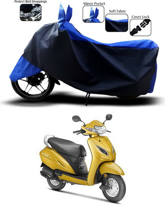 ANTHUB Two Wheeler Cover for Honda(Activa 5G, Blue)
