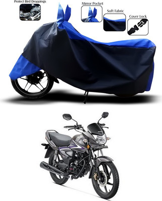 ANTHUB Waterproof Two Wheeler Cover for Honda(CB Shine, Blue)