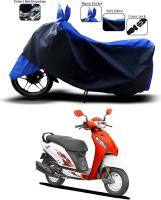 SEBOMJO Two Wheeler Cover for Honda(Blue)