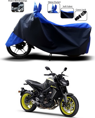 SEBONGO Two Wheeler Cover for Yamaha(MT 9, Blue)