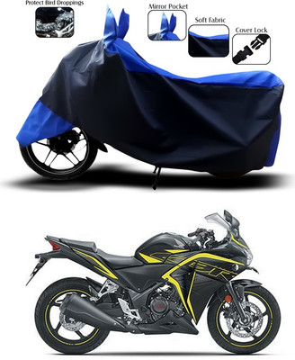 SEBOMJO Two Wheeler Cover for Honda(Blue)