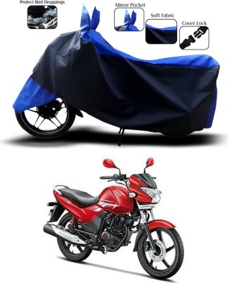 ANTHUB Waterproof Two Wheeler Cover for Hero(Achiever, Blue)