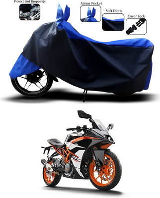 ANTHUB Two Wheeler Cover for KTM(RC 390, Blue)