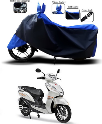 ANTHUB Waterproof Two Wheeler Cover for Ampere(Magnus, Blue)
