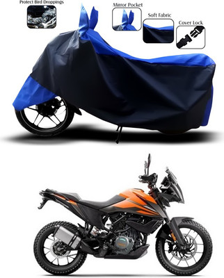 ANTHUB Waterproof Two Wheeler Cover for KTM(Duke 390, Blue)