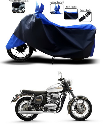 AUTOCAD Waterproof Two Wheeler Cover for Universal For Bike(Blue)