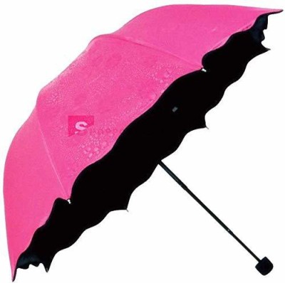 FIREFLY HUB riple Folding Mini Blossom Magic Compact Umbrella for Girls and Women Umbrella(Multicolor)