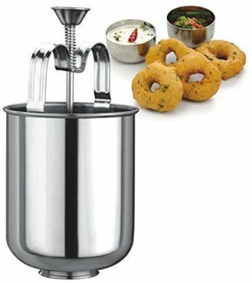 PARTH ENTERPRISE vada Maker Stainless Steel MEDUVADA Maker for Perfectly Shaped & Crispy Medu Vada, Hygienic Without Any Hassle Vada Maker