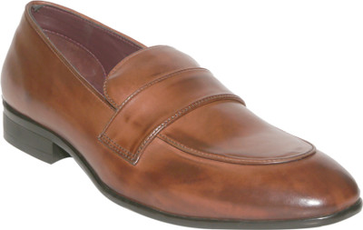 Michael Angelo Loafers For Men(Brown , 9)